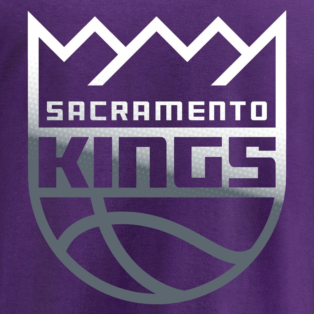 NBA - Sacramento Kings Gradient Logo Long Sleeve T-Shirt - Purple