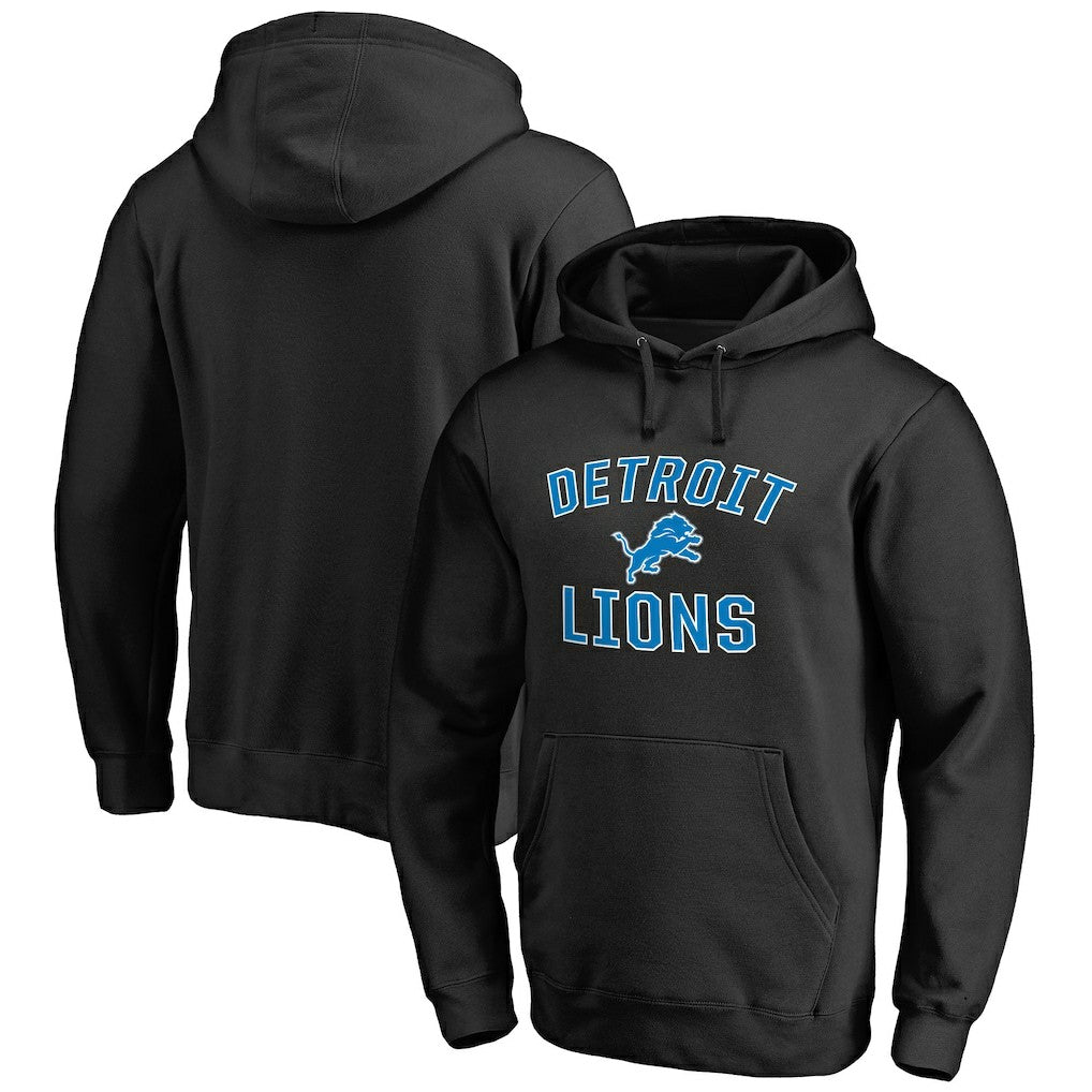 Detroit Lions Victory Arch Pullover Hoodie Black - NFL