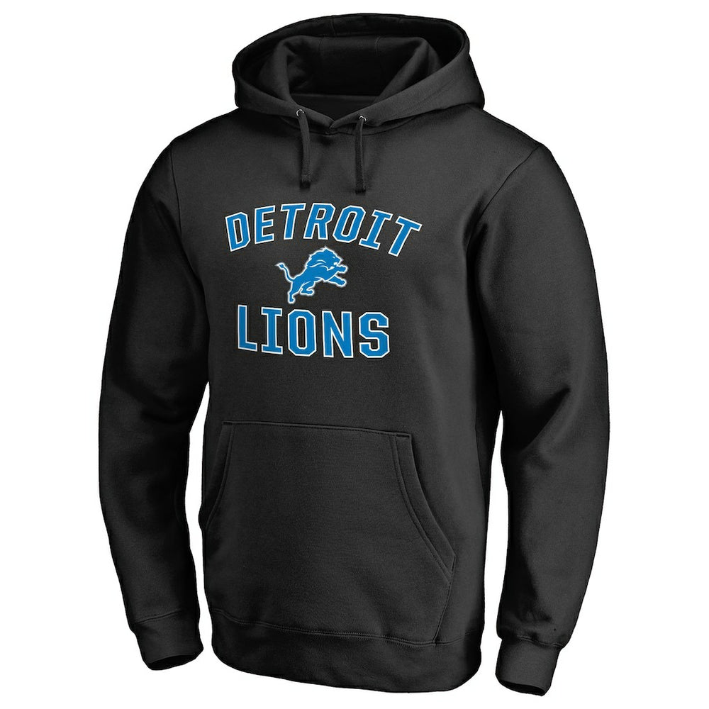 Detroit Lions Victory Arch Pullover Hoodie Black - NFL