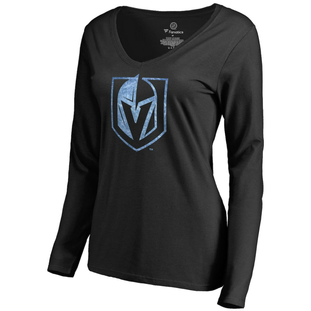Vegas Golden Knights Women's Pond Hockey Long Sleeve T-Shirt Black