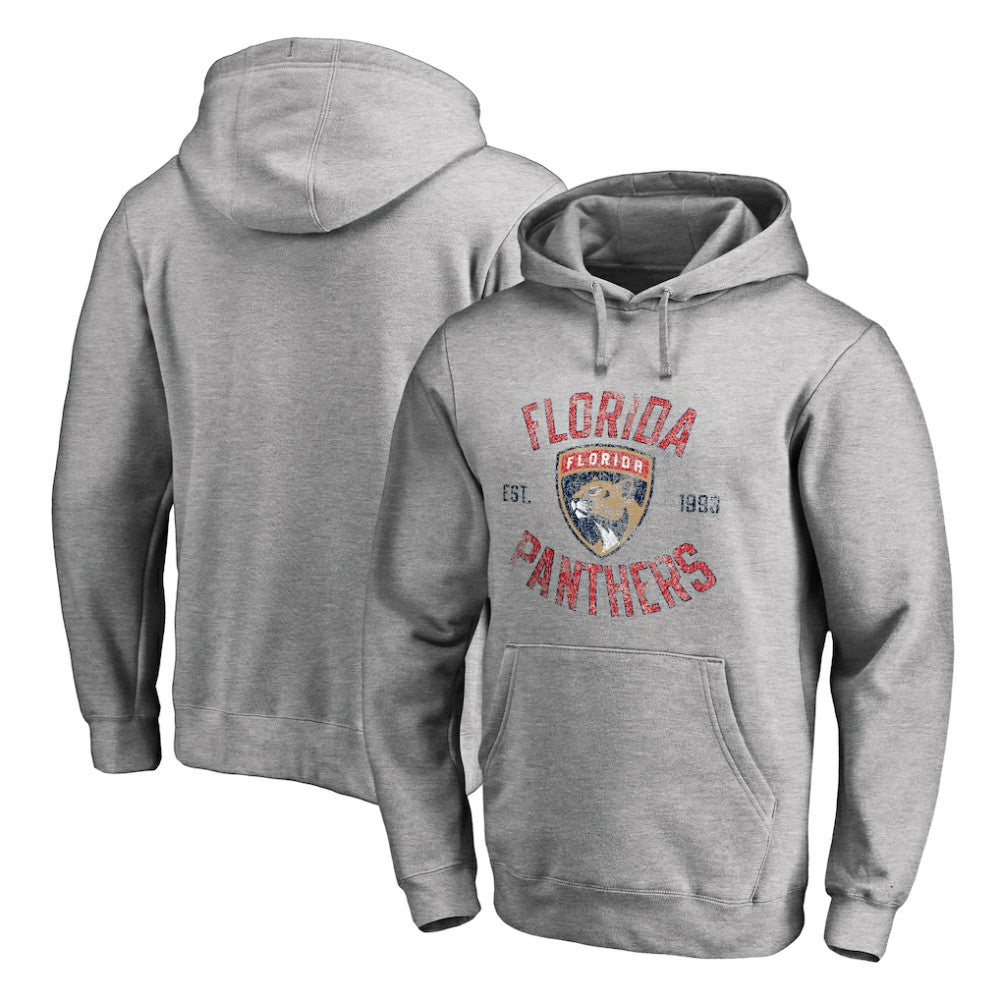 Florida Panthers - Heritage Pullover Hoodie Ash