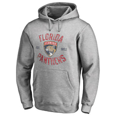Florida Panthers - Heritage Pullover Hoodie Ash
