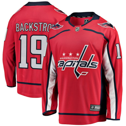 Nicklas Backstrom Washington Capitals Fanatics Breakaway Jersey - Red | NHL Jerseys