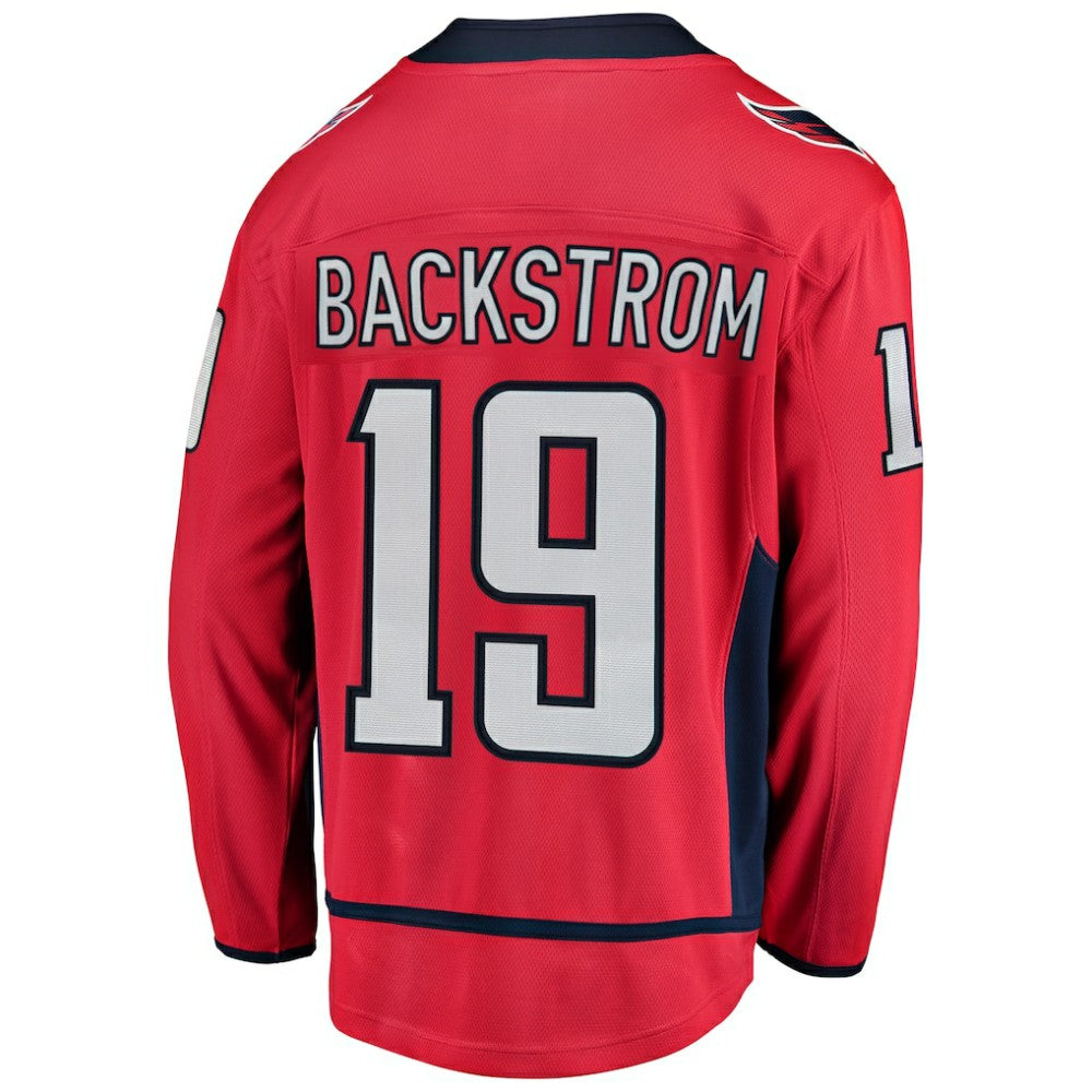 Nicklas Backstrom Washington Capitals Fanatics Breakaway Jersey - Red | NHL Jerseys
