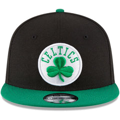 New Era - Boston Celtics 2-Tone 9FIFTY Adjustable Snapback Hat - Black/Kelly Green