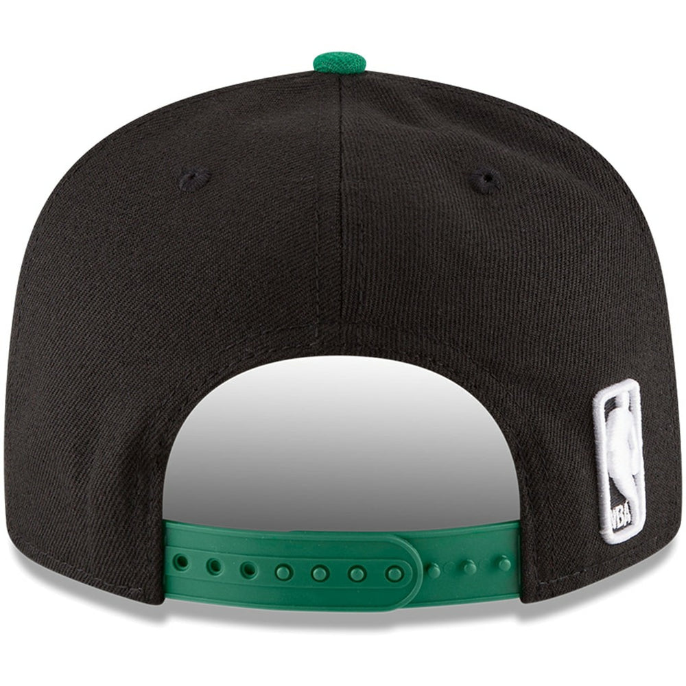 New Era - Boston Celtics 2-Tone 9FIFTY Adjustable Snapback Hat - Black/Kelly Green