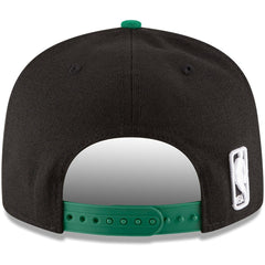 New Era - Boston Celtics 2-Tone 9FIFTY Adjustable Snapback Hat - Black/Kelly Green