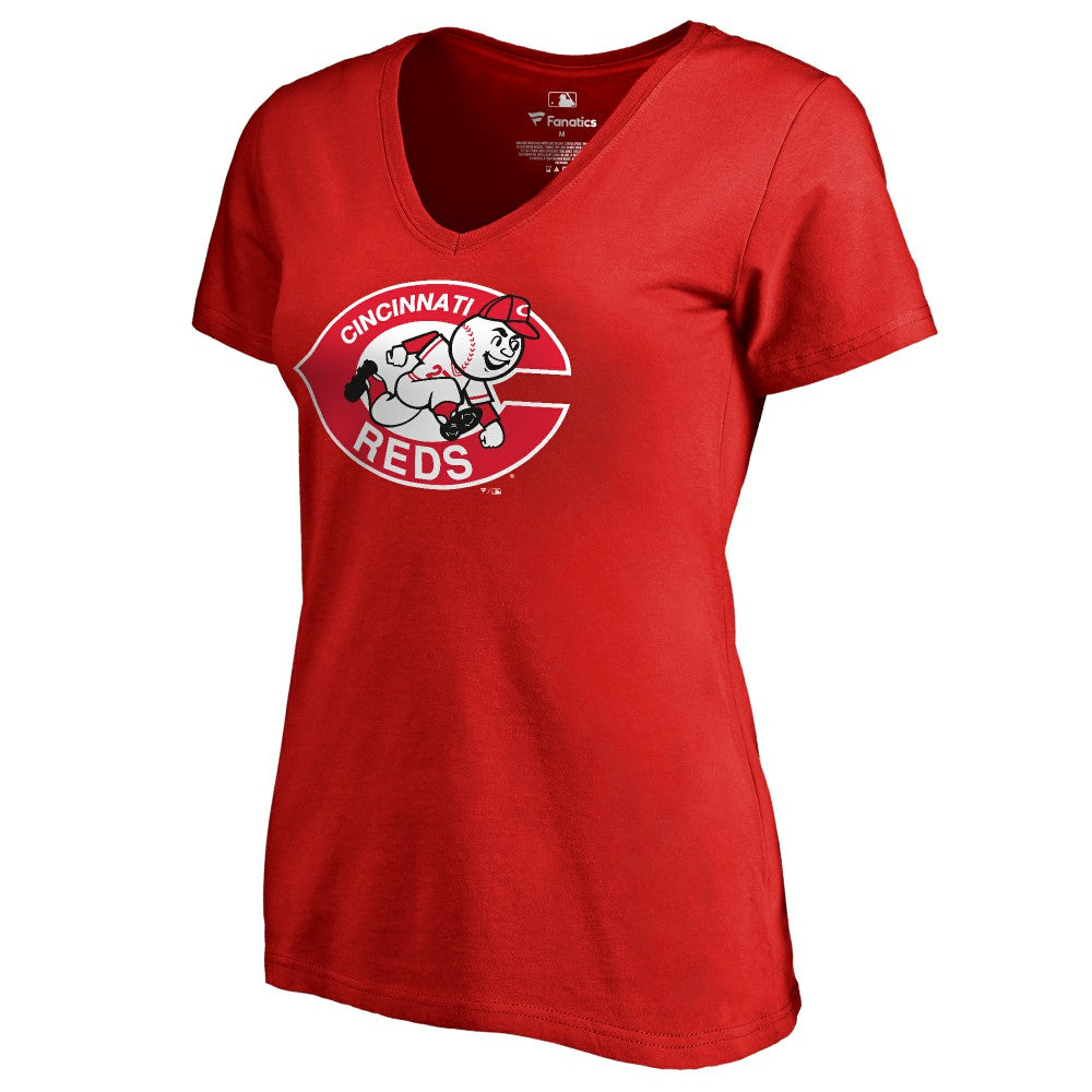 Cincinnati Reds Women's Cooperstown Collection Forbes T-Shirt Sale