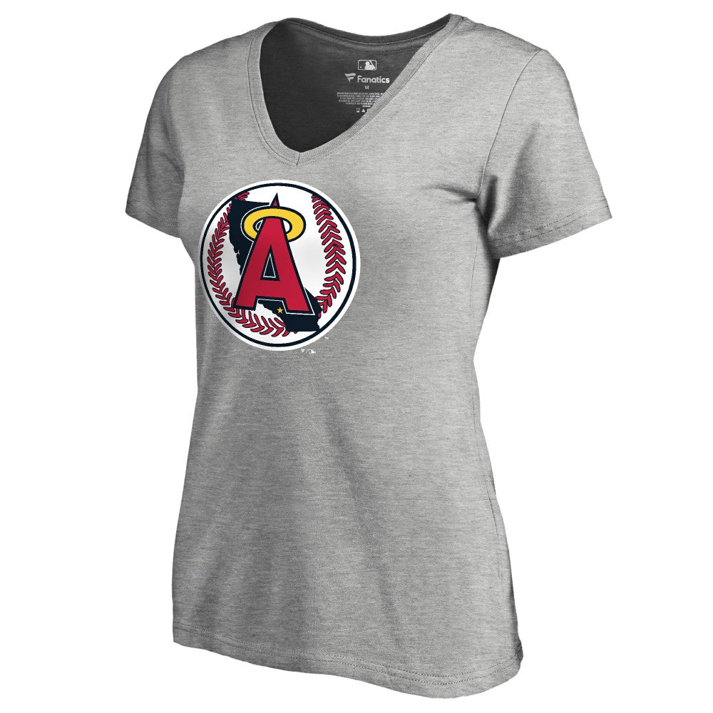Los Angeles Angels Women's Cooperstown Collection Forbes T-Shirt for sale