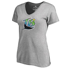 Tampa Bay Rays Women's Cooperstown Collection Forbes T-Shirt On Sale