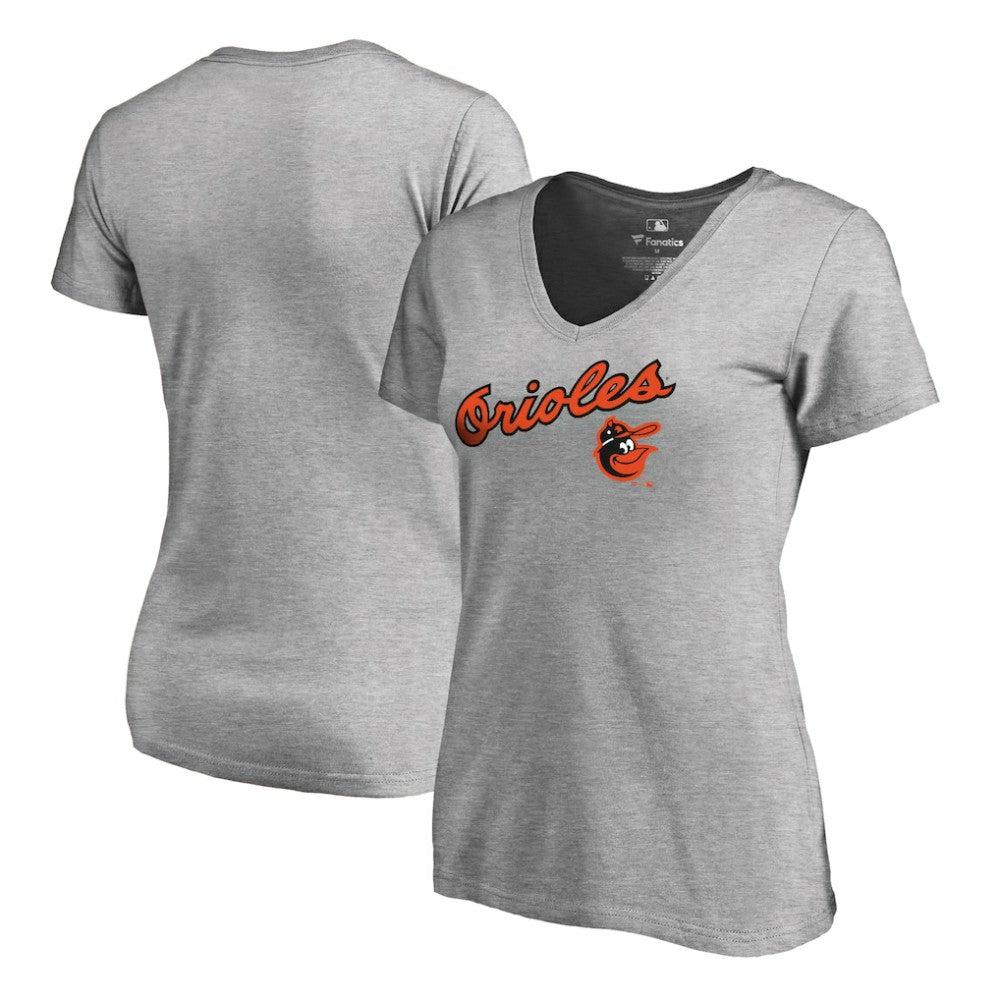 Baltimore Orioles Women's Core Wahconah V-Neck T-Shirt Lifestyle