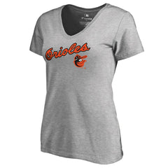 Baltimore Orioles Women's Core Wahconah V-Neck T-Shirt Lifestyle
