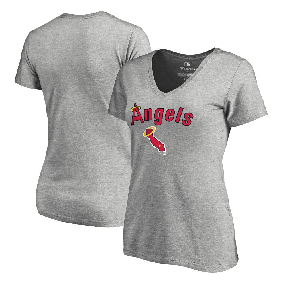 Los Angeles Angels Women's Core Wahconah V-Neck T-Shirt Online