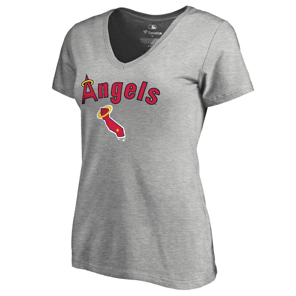 Los Angeles Angels Women's Core Wahconah V-Neck T-Shirt Online