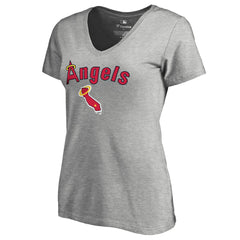 Los Angeles Angels Women's Core Wahconah V-Neck T-Shirt Online