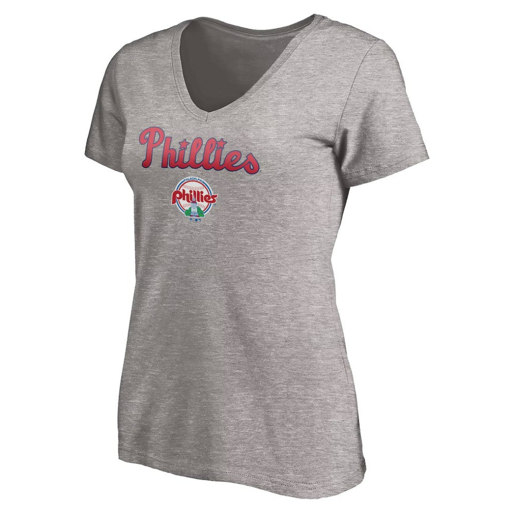 Philadelphia Phillies Women's Core Wahconah V-Neck T-Shirt Lifestyle