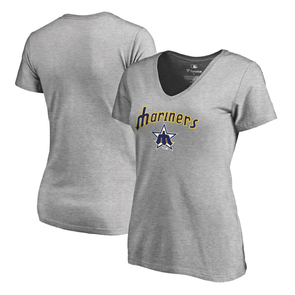 Seattle Mariners Women's Core Wahconah V-Neck T-Shirt Near Me