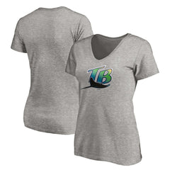 Tampa Bay Rays Women's Core Wahconah V-Neck T-Shirt Clearance