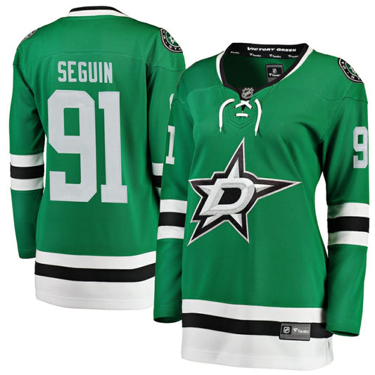 Tyler Seguin Dallas Stars Fanatics Women's Home Breakaway Jersey - Green | NHL Jerseys