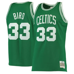 Mitchell & Ness - Larry Bird Boston Celtics Hardwood Classics Swingman Jersey - Kelly Green