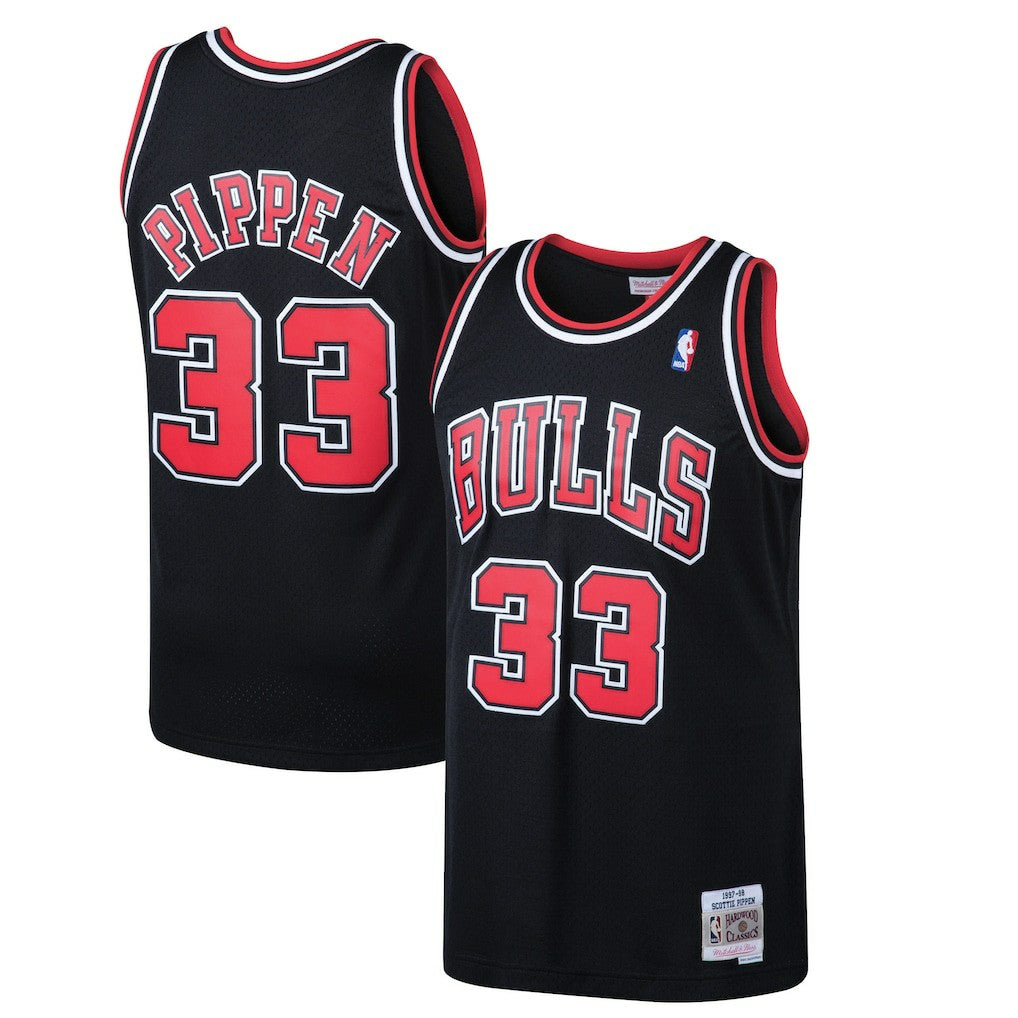 Scottie Pippen Chicago Bulls 1997/98 Hardwood Classics Swingman Jersey sale - Black | NBA Jerseys