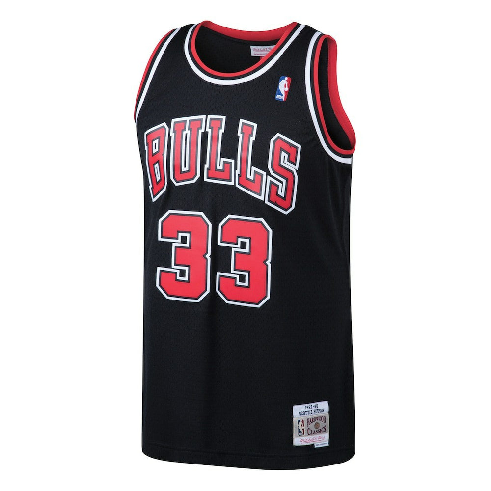 Mitchell & Ness - Scottie Pippen Chicago Bulls 1997/98 Hardwood Classics Swingman Jersey - Black