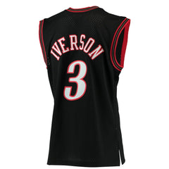 Mitchell & Ness - Allen Iverson Philadelphia 76ers 2000/01 Hardwood Classics Swingman Jersey - Black