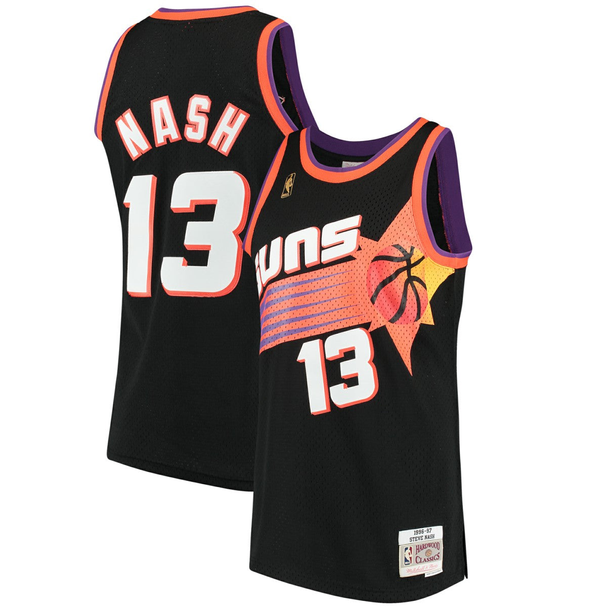 Mitchell & Ness - Steve Nash Phoenix Suns 1996/97 Hardwood Classics Swingman Jersey - Black