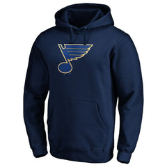 St. Louis Blues - Fanatics Primary Logo II Pullover Hoodie Navy