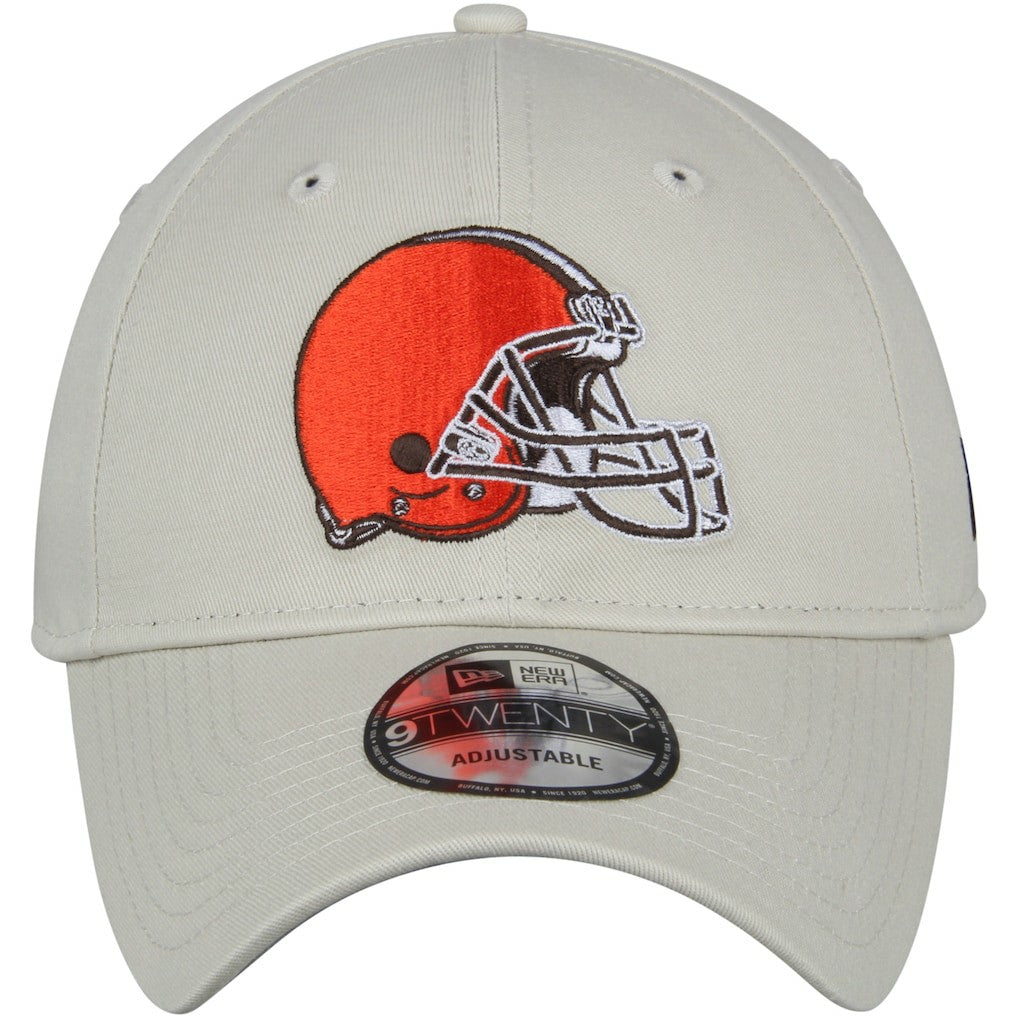 Cleveland Browns New Era Playmaker 9TWENTY Adjustable Hat Khaki - NFL