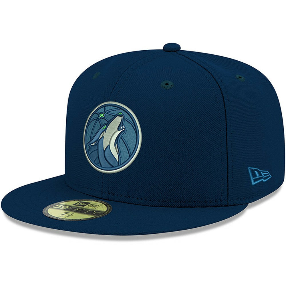 New Era - Minnesota Timberwolves Team Color 59FIFTY Fitted Hat - Navy