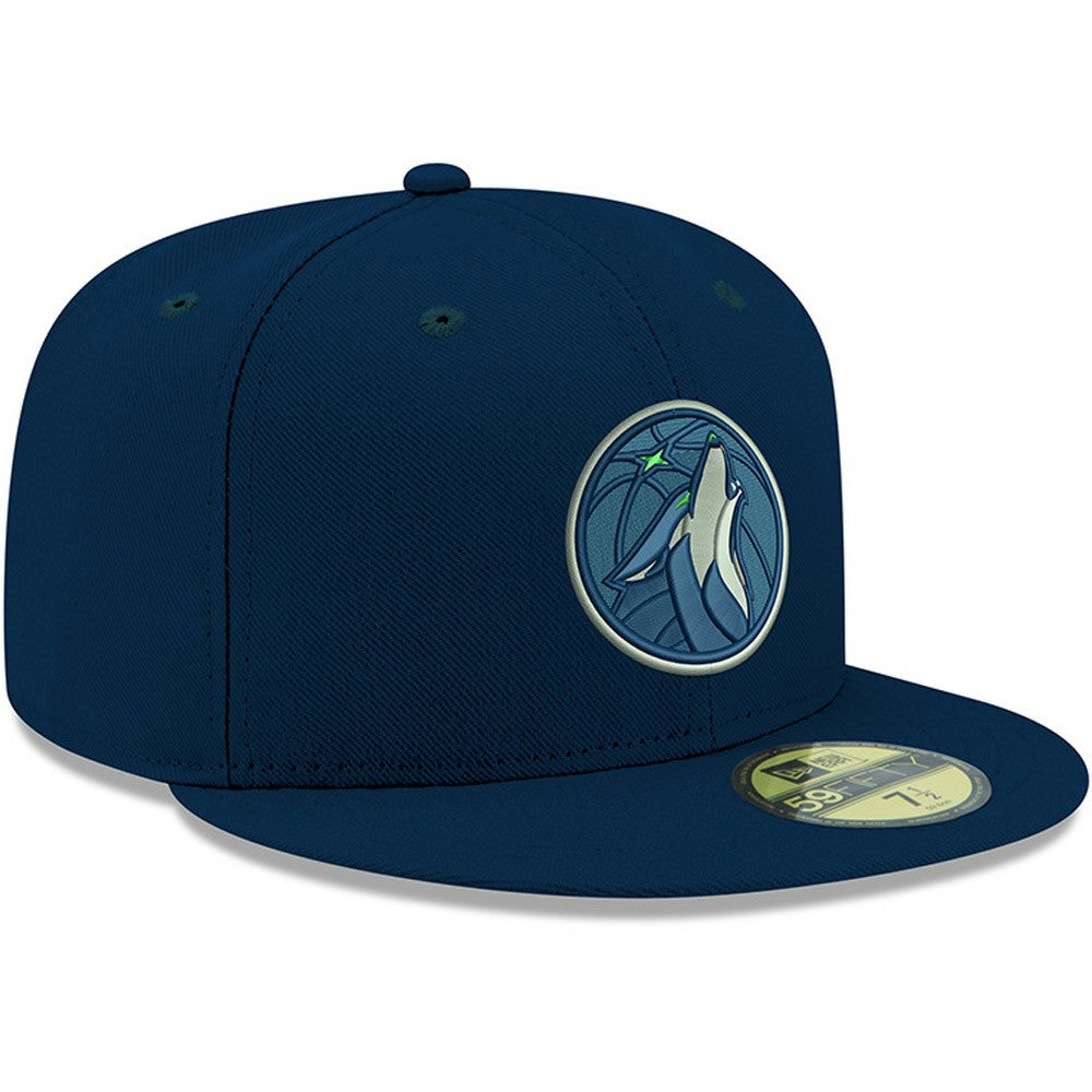 New Era - Minnesota Timberwolves Team Color 59FIFTY Fitted Hat - Navy
