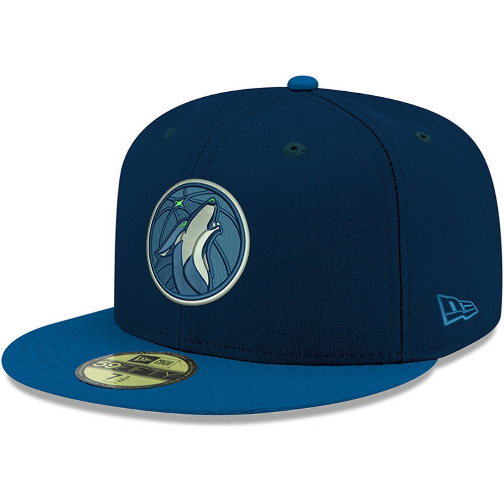 New Era - Minnesota Timberwolves Team Color 2Tone 59FIFTY Fitted Hat - Navy