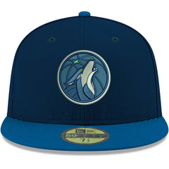 New Era - Minnesota Timberwolves Team Color 2Tone 59FIFTY Fitted Hat - Navy