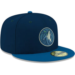 New Era - Minnesota Timberwolves Team Color 2Tone 59FIFTY Fitted Hat - Navy