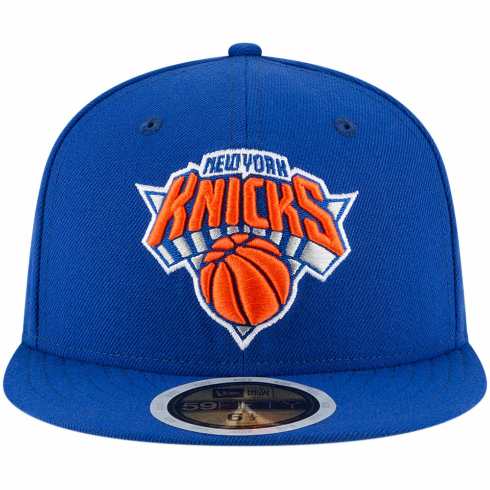 New Era - New York Knicks Youth Team Color 59FIFTY Fitted Hat - Blue