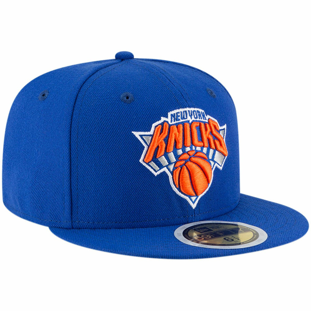 New Era - New York Knicks Youth Team Color 59FIFTY Fitted Hat - Blue