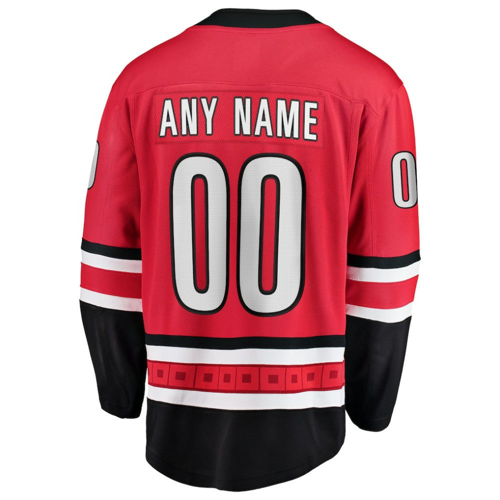 Carolina Hurricanes - Fanatics Alternate Breakaway Custom Jersey Red
