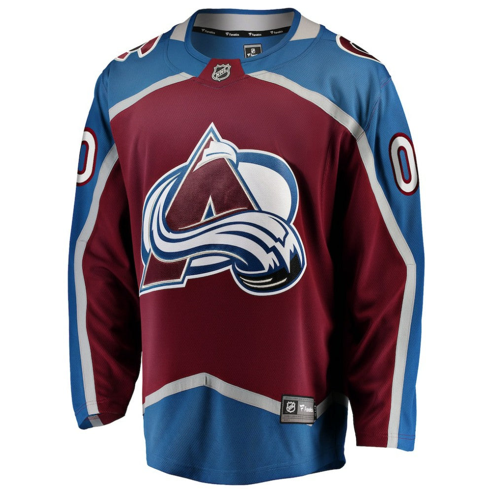 Colorado Avalanche Fanatics Home Breakaway Custom Jersey - Maroon | NHL Jerseys