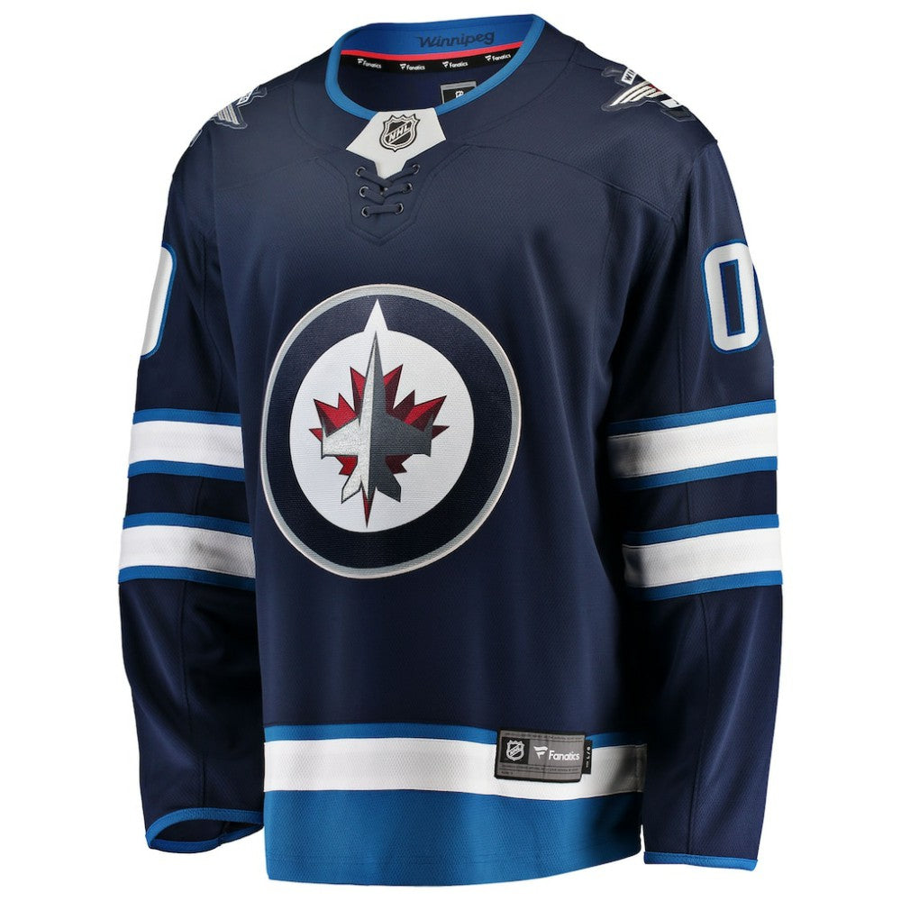 Winnipeg Jets - Fanatics Home Breakaway Custom Jersey Blue