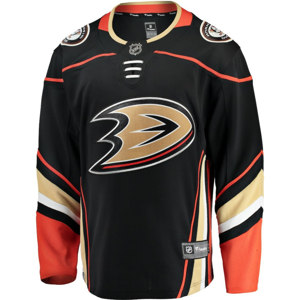 Anaheim Ducks Fanatics Breakaway Home Jersey - Black | NHL Jerseys