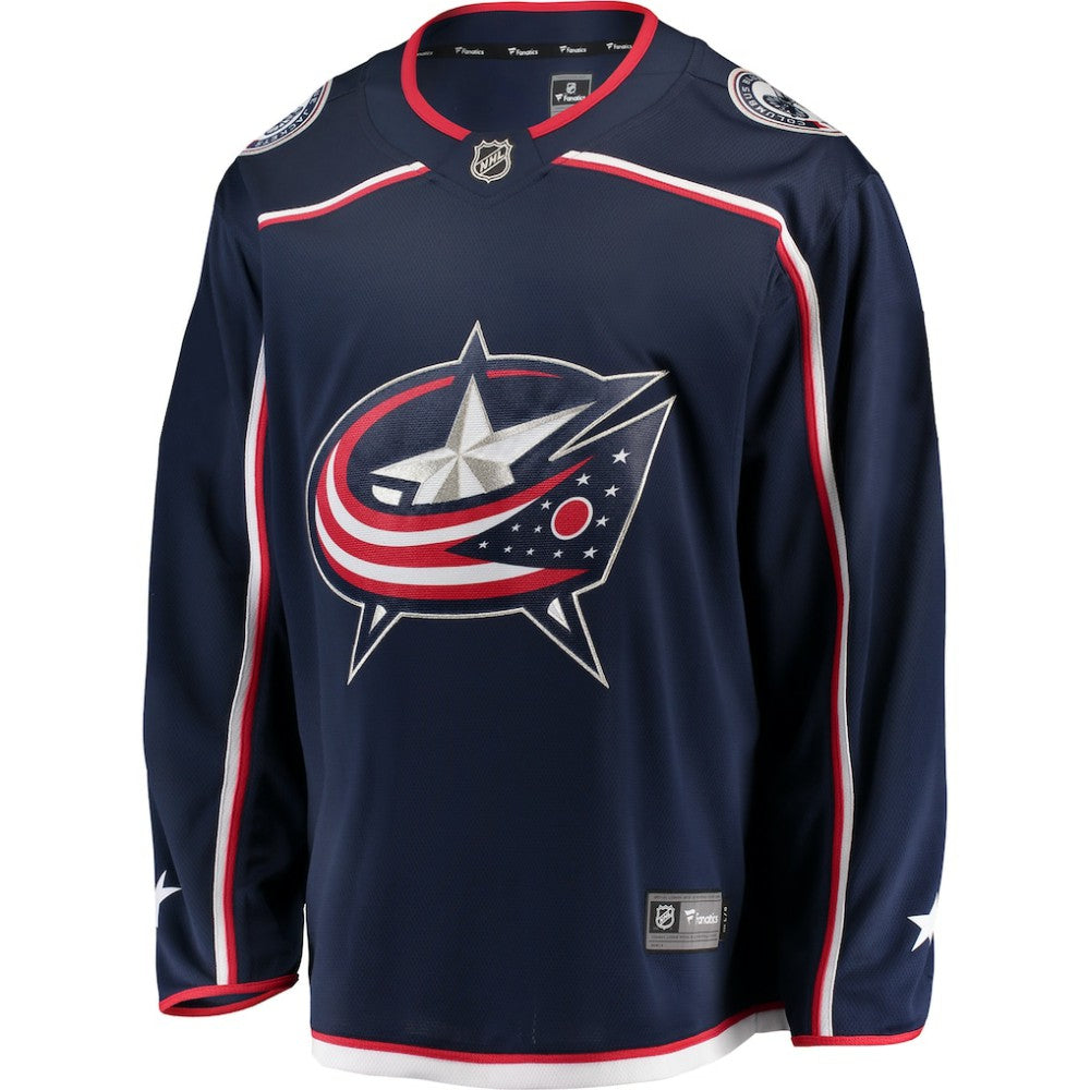 Columbus Blue Jackets Fanatics Breakaway Home Jersey - Navy | NHL Jerseys