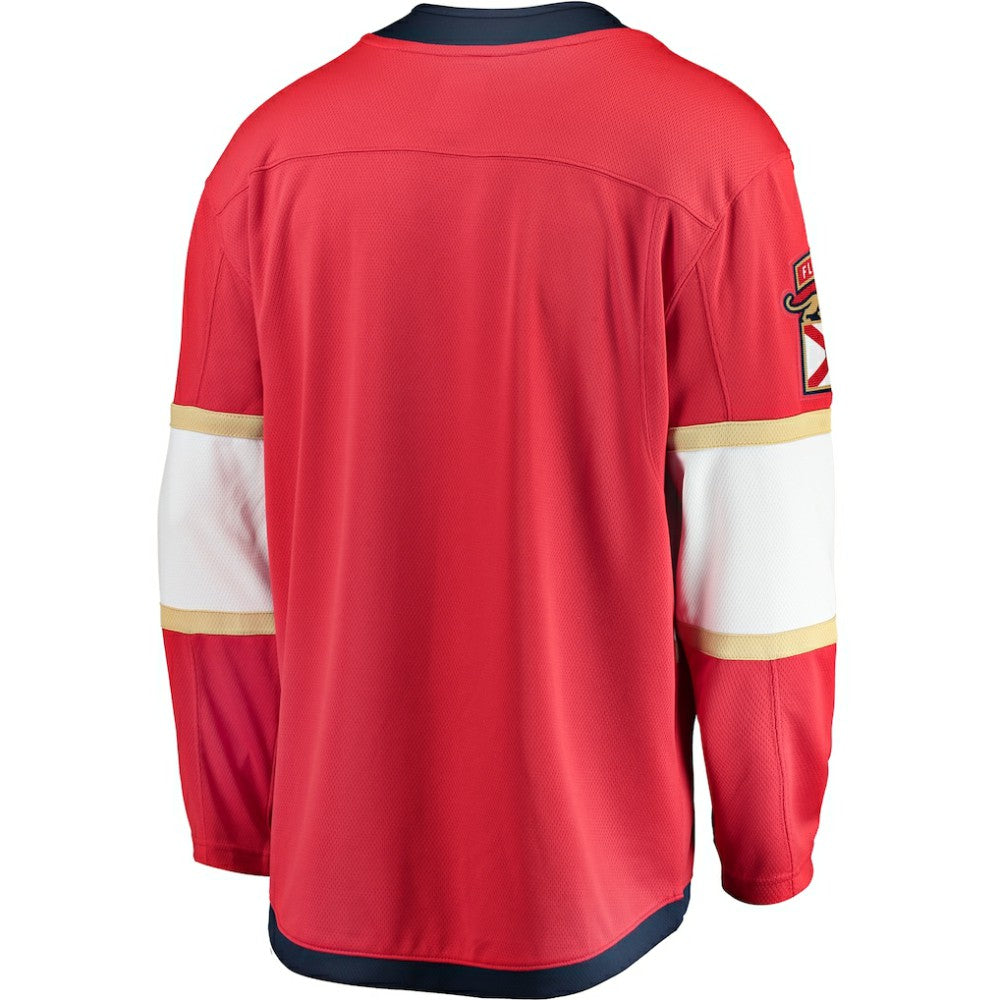 Florida Panthers Fanatics Breakaway Home Jersey - Red | NHL Jerseys