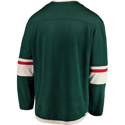 Minnesota Wild Fanatics Breakaway Home Jersey - Green | NHL Jerseys