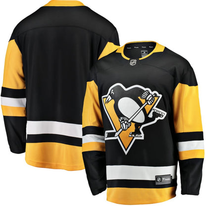Pittsburgh Penguins Fanatics Breakaway Home Jersey - Black | NHL Jerseys