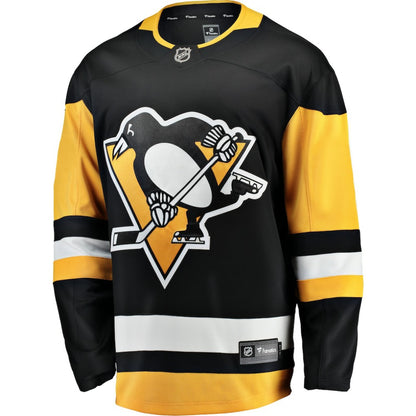 Pittsburgh Penguins Fanatics Breakaway Home Jersey - Black | NHL Jerseys