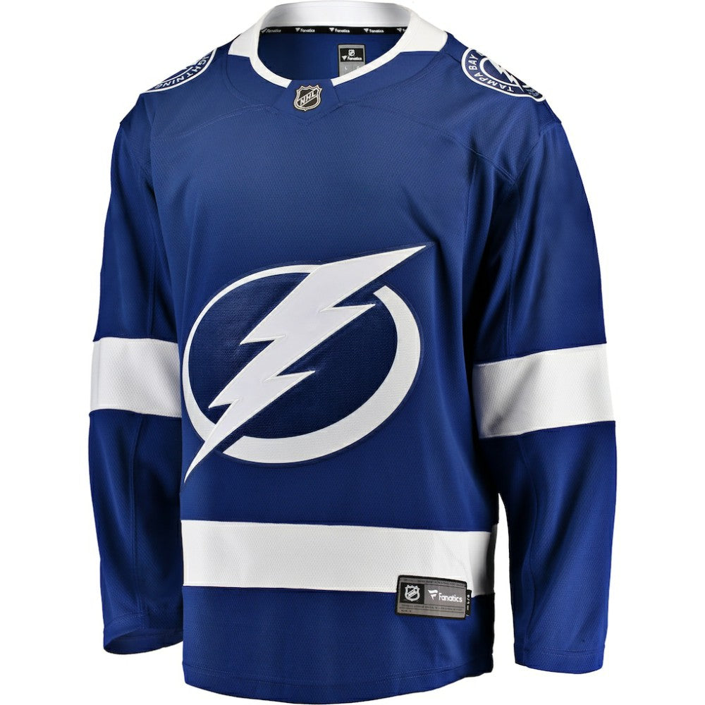 Tampa Bay Lightning Fanatics Breakaway Home Jersey - Blue | NHL Jerseys