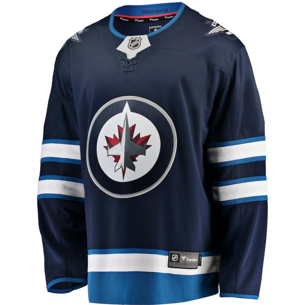Winnipeg Jets Fanatics Breakaway Home Jersey - Blue | NHL Jerseys