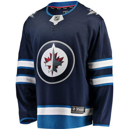Winnipeg Jets Fanatics Breakaway Home Jersey - Blue | NHL Jerseys