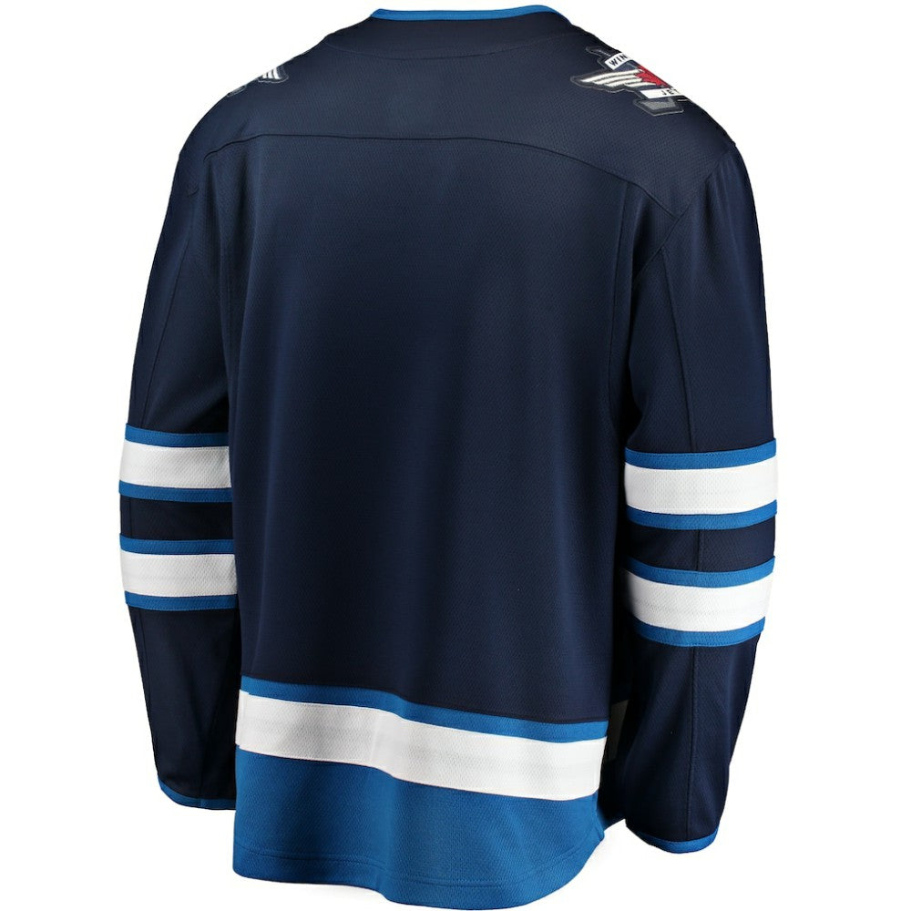 Winnipeg Jets Fanatics Breakaway Home Jersey - Blue | NHL Jerseys